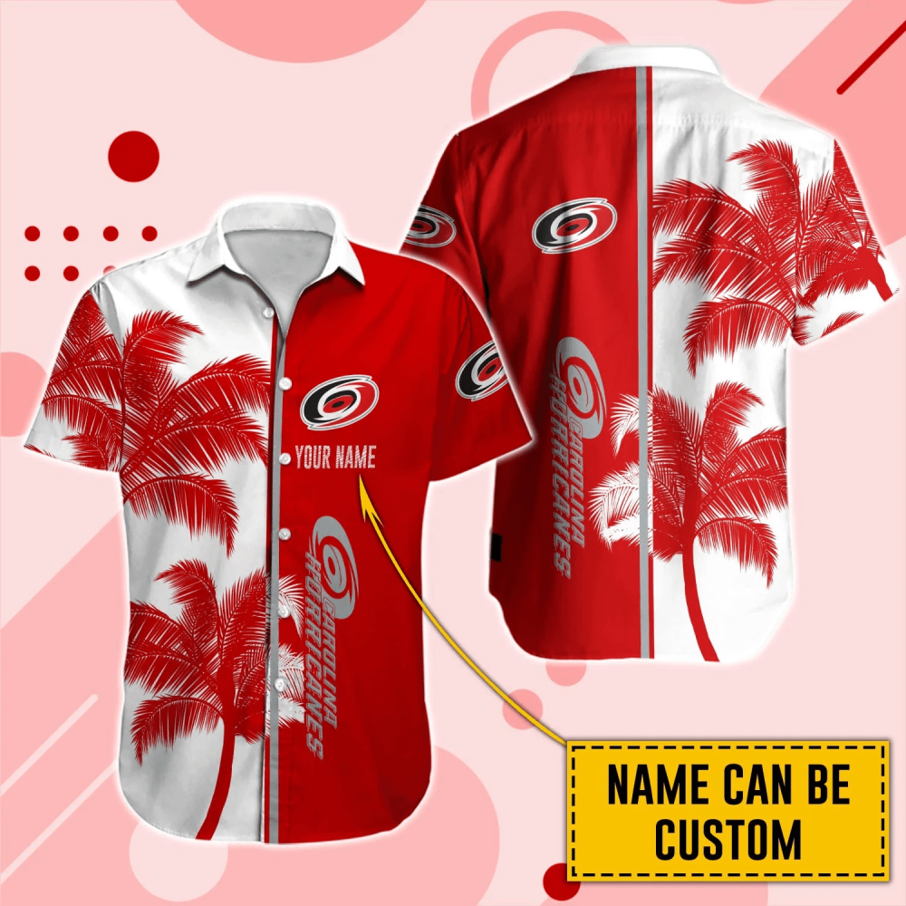 Sportswearmerch Carolina Hurricanes NHL Personalized Hawaiian Shirt For Fan