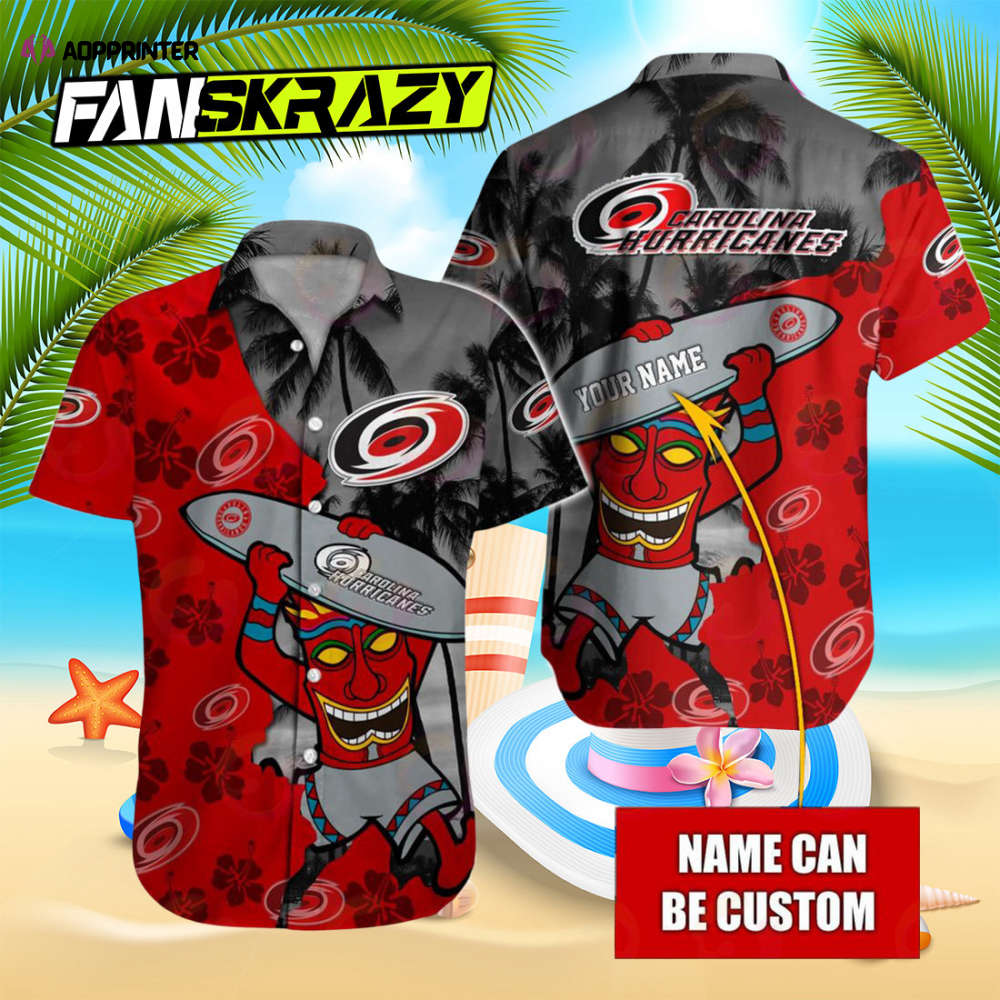 Sportswearmerch Carolina Hurricanes NHL Personalized Hawaiian Shirt For Fan