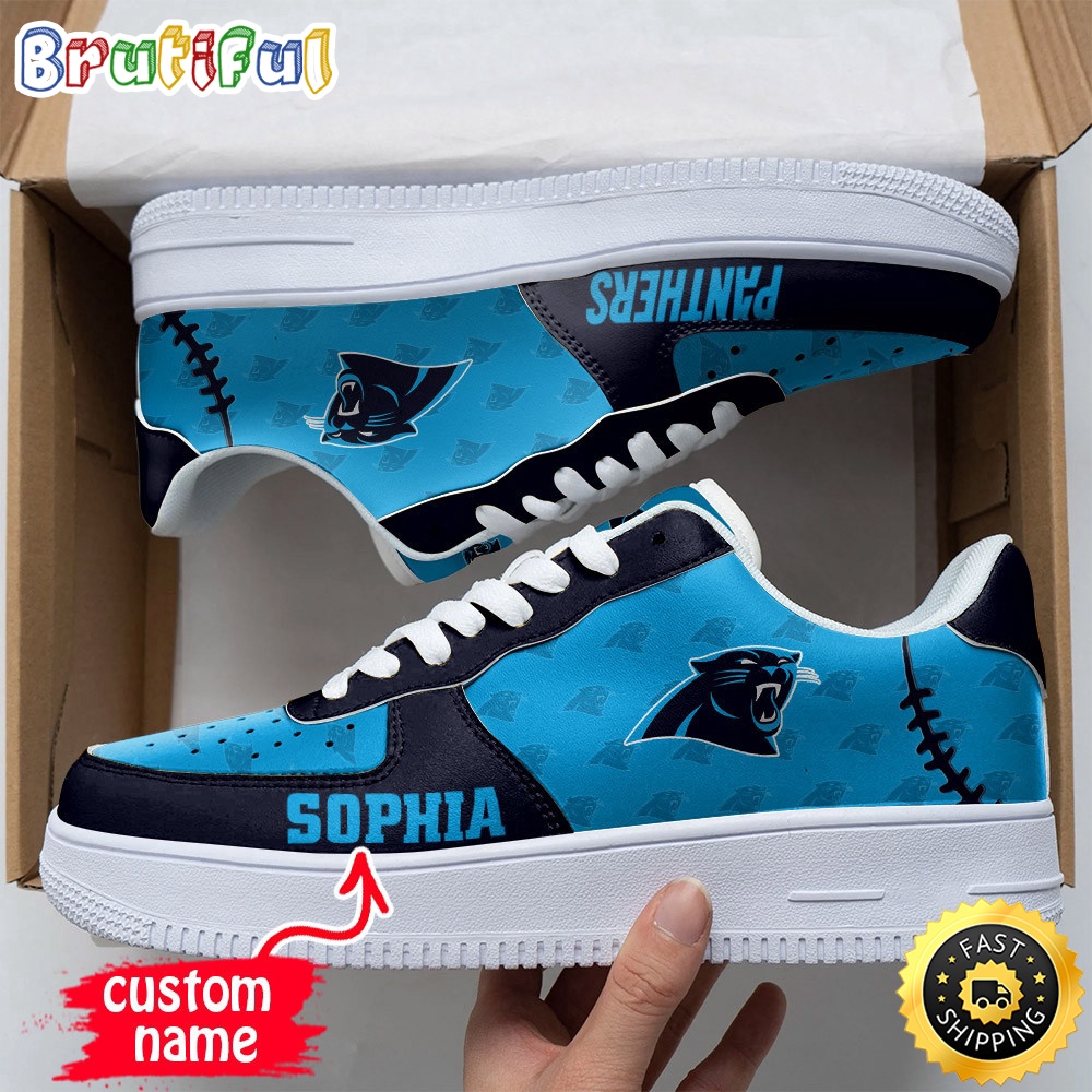Sportswearmerch Carolina Panthers NFL Air Low-Top Sneakers Shoes For Men And Women