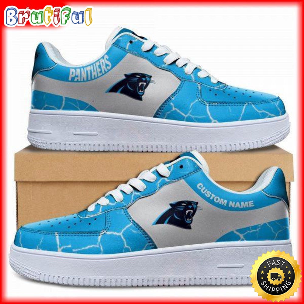 Sportswearmerch Carolina Panthers NFL Air Low-Top Sneakers Shoes For Men And Women