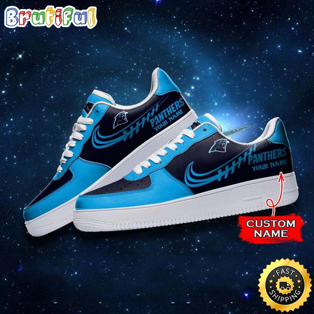 Sportswearmerch Carolina Panthers NFL Air Low-Top Sneakers Shoes For Men And Women