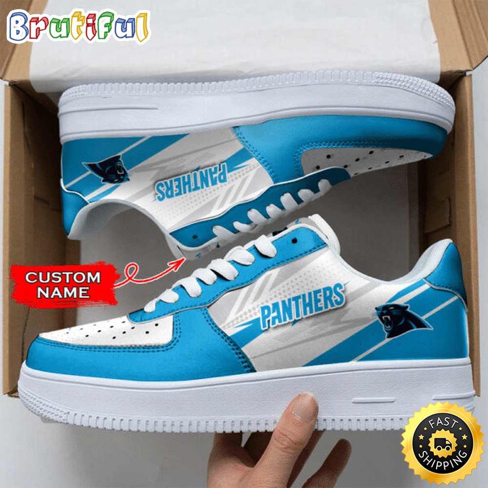 Sportswearmerch Carolina Panthers NFL Air Low-Top Sneakers Shoes For Men And Women