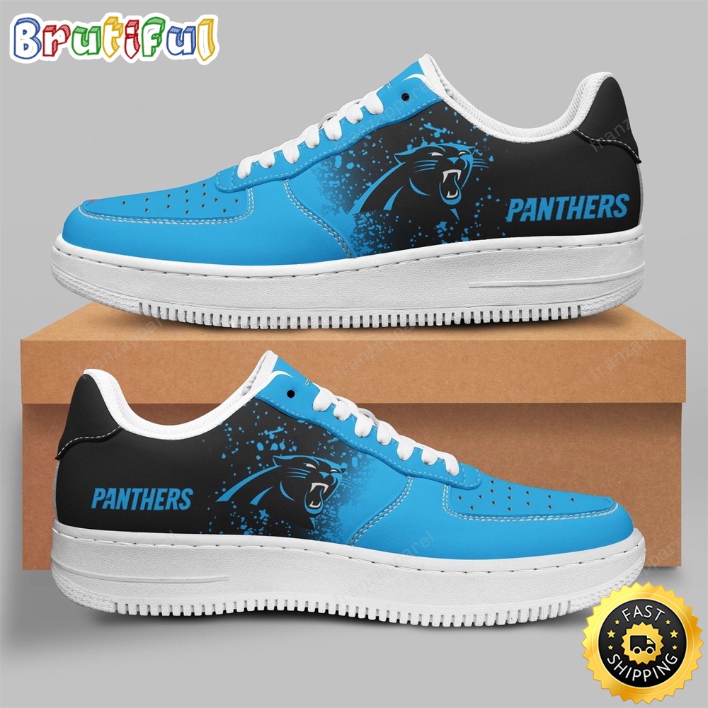 Sportswearmerch Carolina Panthers NFL Air Low-Top Sneakers Shoes For Men And Women
