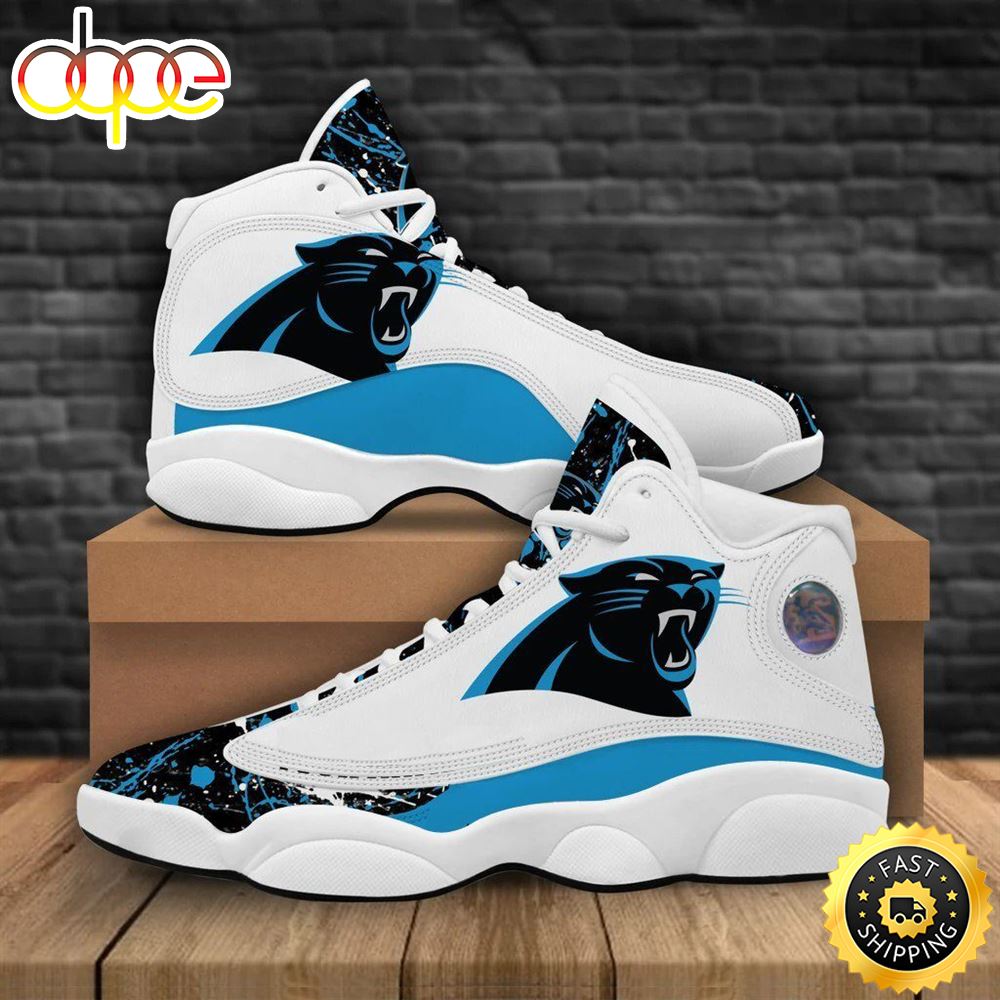 Sportswearmerch Carolina Panthers NFL AJ13 Sneakers Shoes For Men And Women