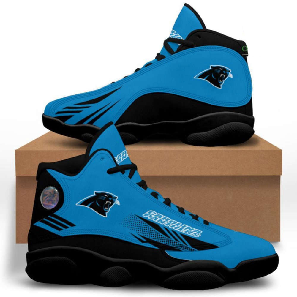 Sportswearmerch Carolina Panthers NFL AJ13 Sneakers Shoes For Men And Women