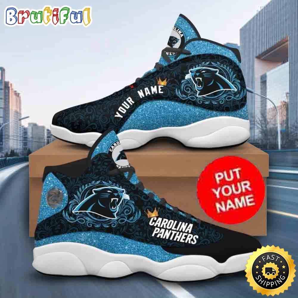 Sportswearmerch Carolina Panthers NFL AJ13 Sneakers Shoes For Men And Women