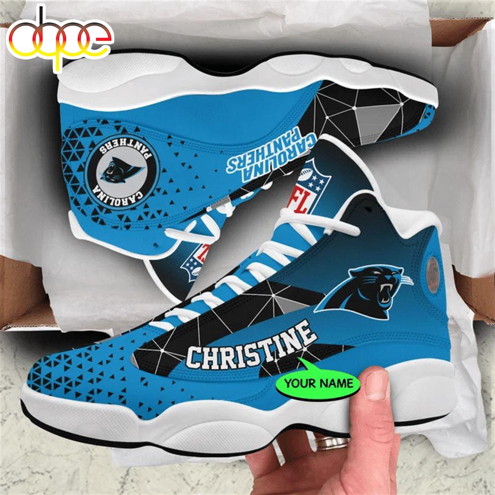 Sportswearmerch Carolina Panthers NFL AJ13 Sneakers Shoes For Men And Women