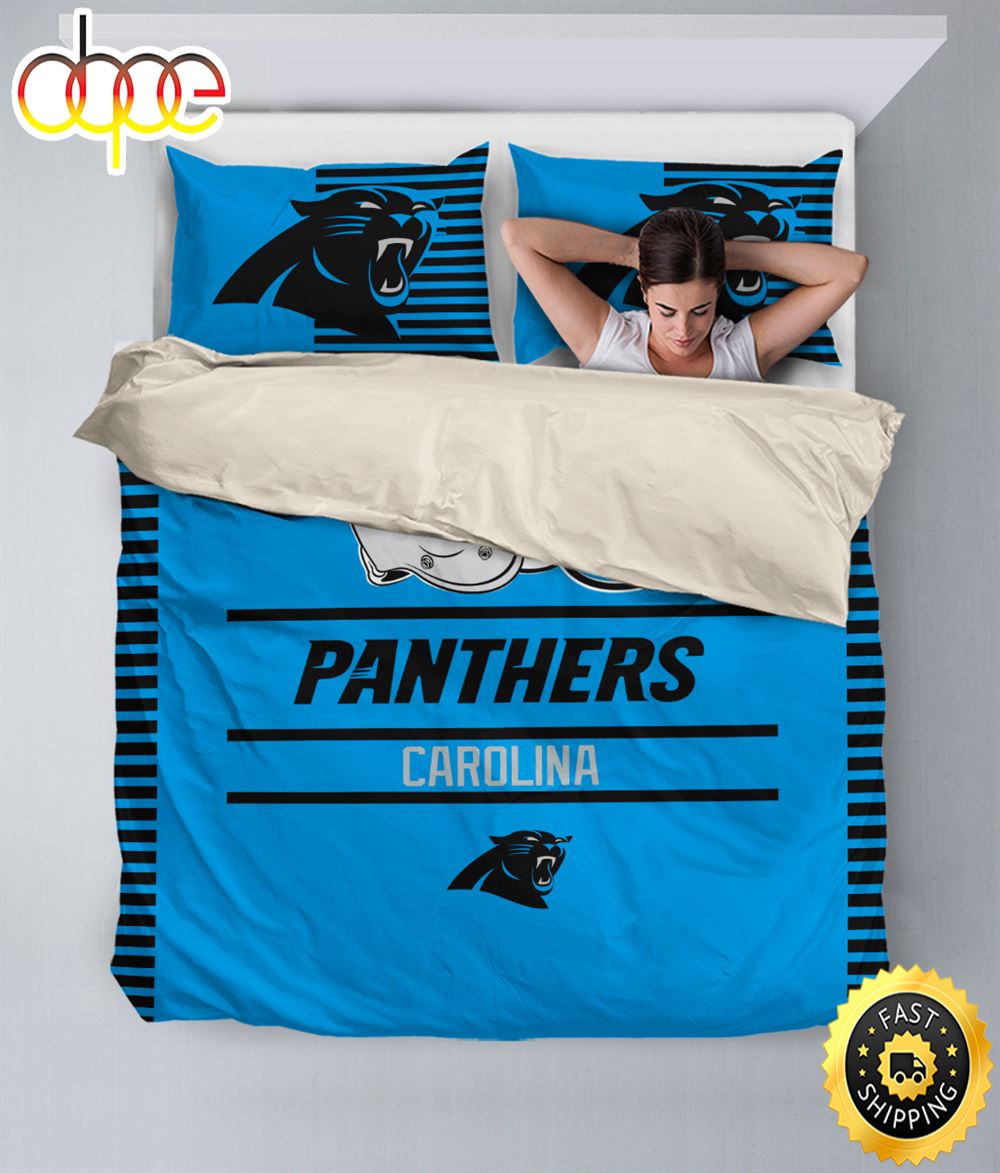 Sportswearmerch Carolina Panthers NFL Bedding Set For Fan