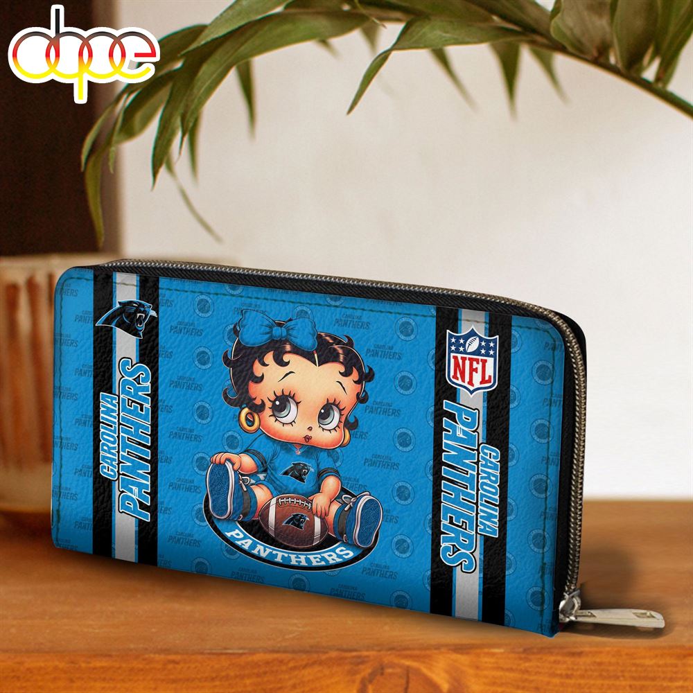 Sportswearmerch Carolina Panthers NFL Betty Boop Clutch Pure For Fan