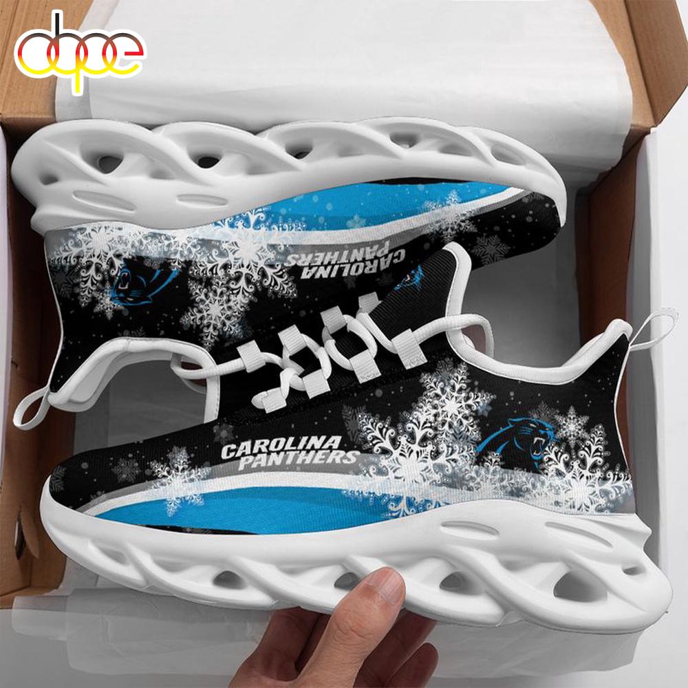 Sportswearmerch Carolina Panthers NFL Christmas Snow Max Soul Shoes Sneakers For Men And Women