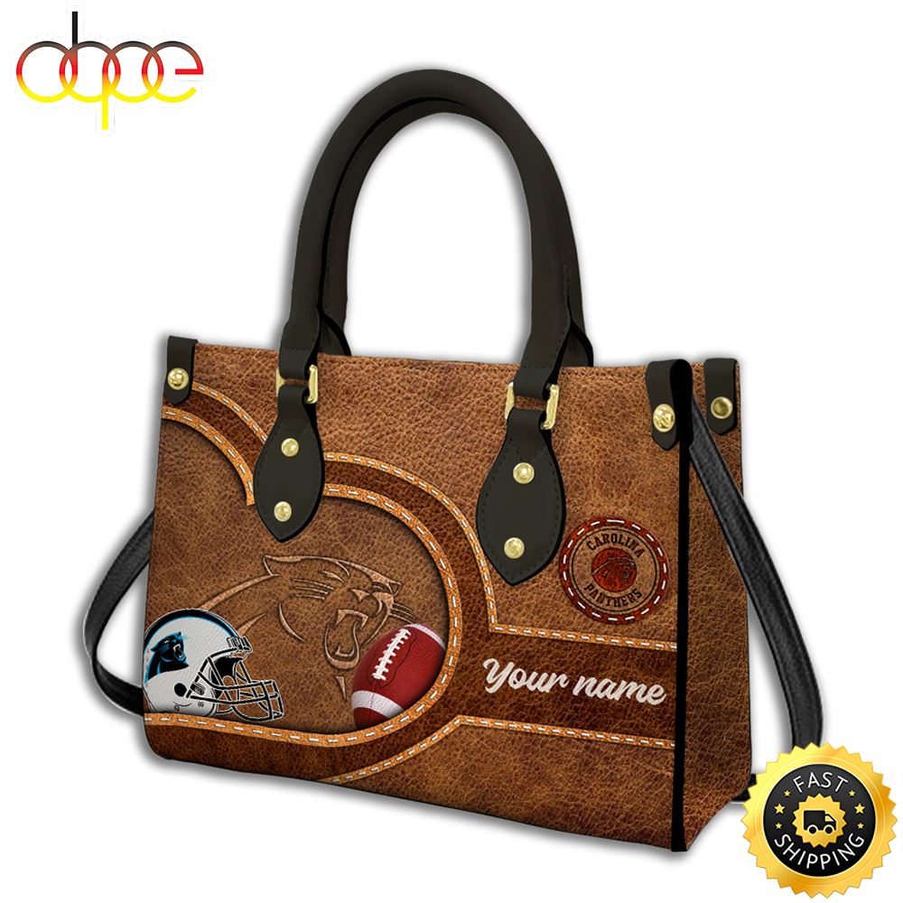 Sportswearmerch Carolina Panthers NFL Leather Bag For Fan