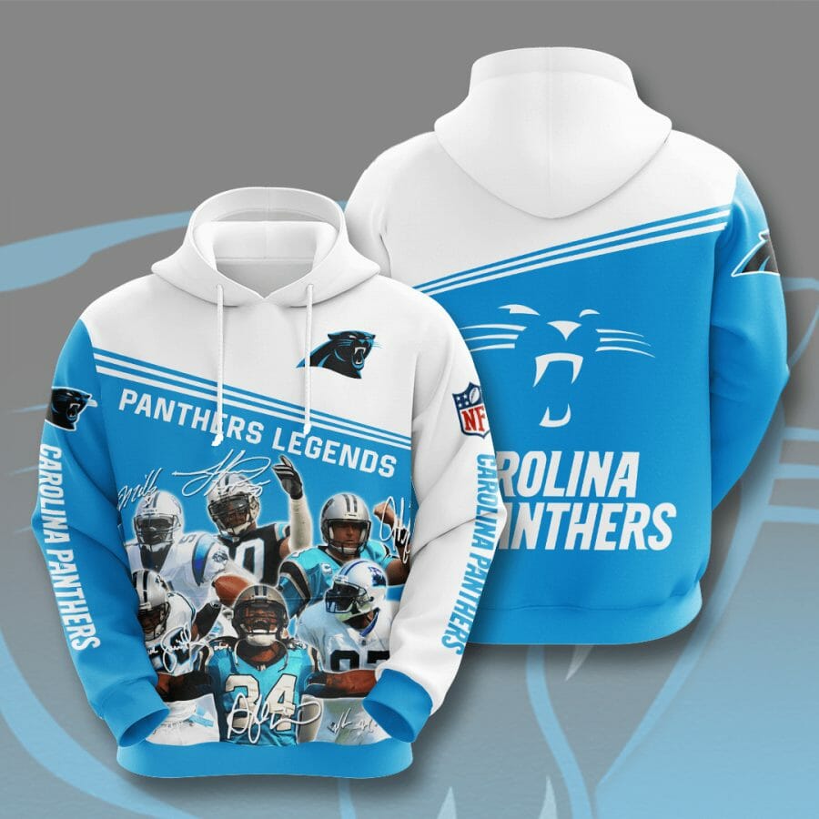 Sportswearmerch Carolina Panthers NFL Legends Personalized Hoodie For Fan