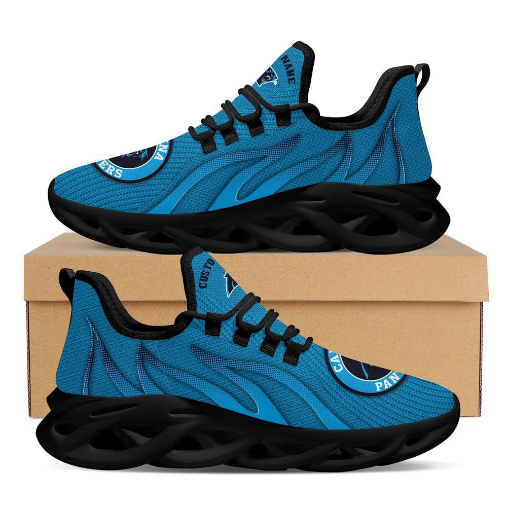 Sportswearmerch Carolina Panthers NFL Max Soul Shoes Sneakers For Men And Women