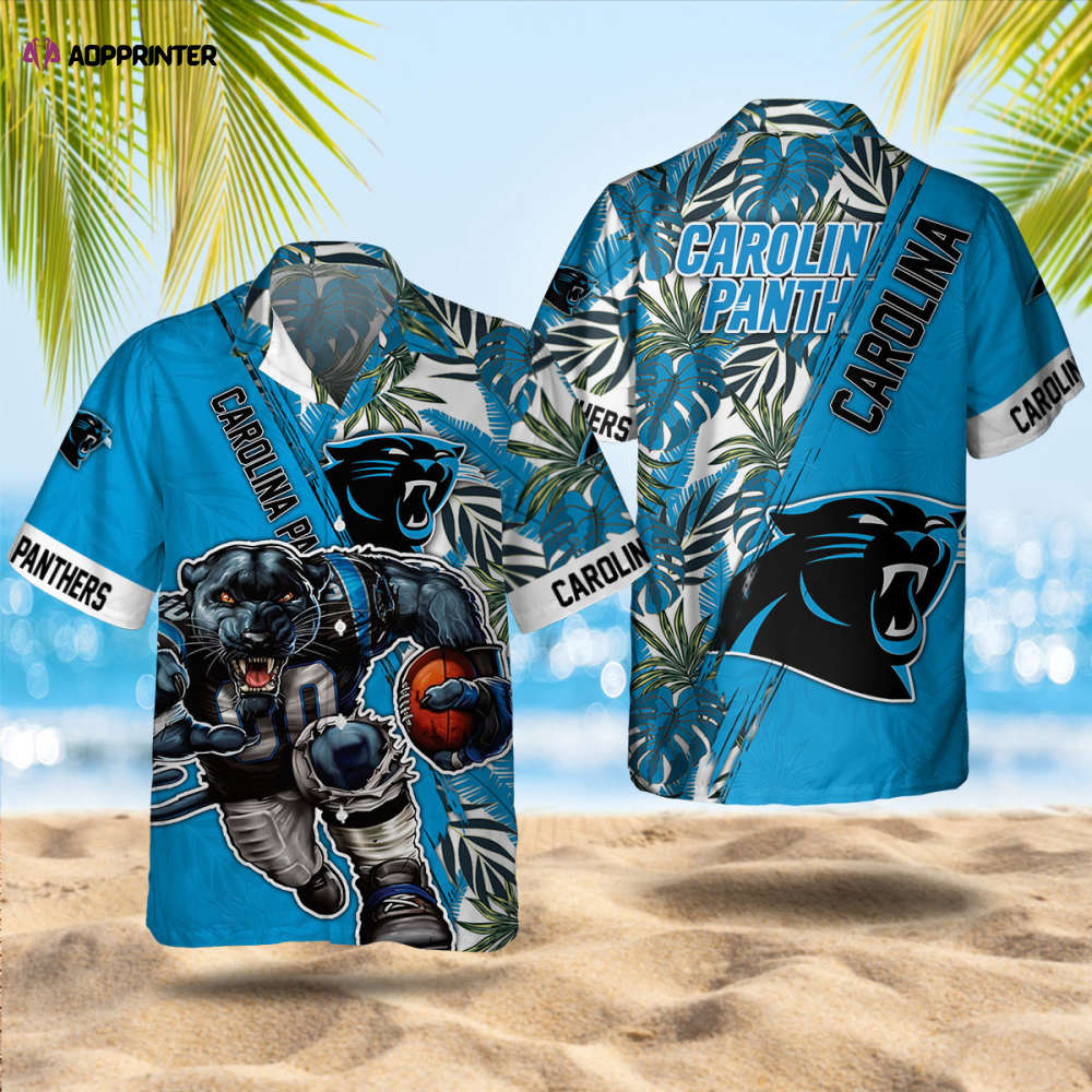 Sportswearmerch Carolina Panthers NFL Personalized Hawaiian Shirt For Fan