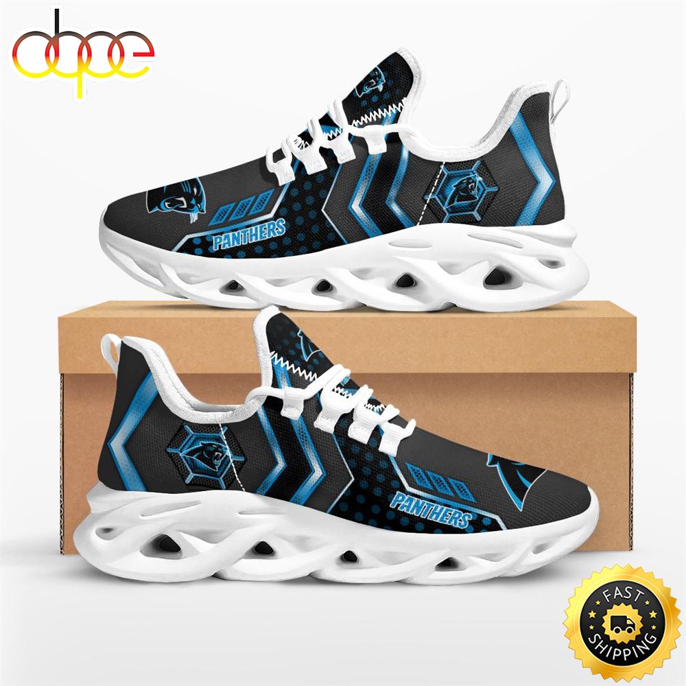 Sportswearmerch Carolina Panthers NFL Pro Standard Max Soul Shoes Sneakers For Men And Women