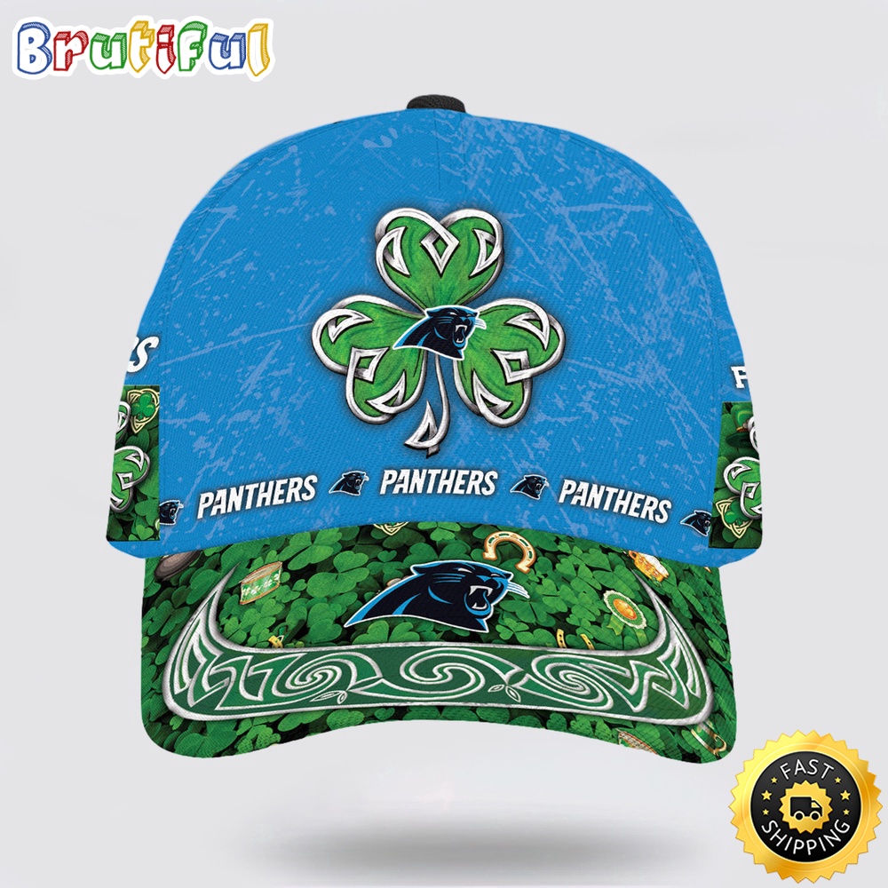 Sportswearmerch Carolina Panthers NFL St Patrick Day Classic Cap For Fan