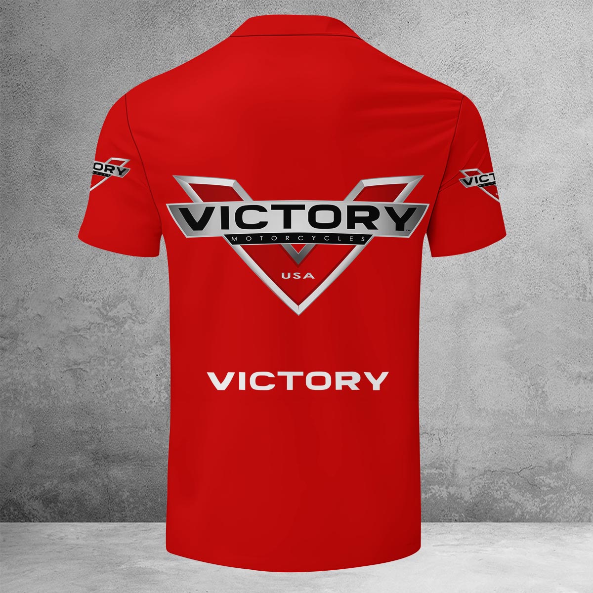 Sportswearmerch Chevrolet Car Lapel Zip Polo Shirt For Fan