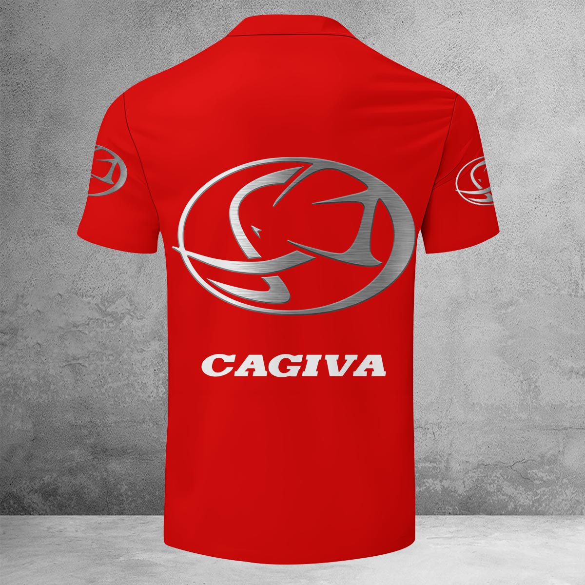 Sportswearmerch Chevrolet Corvette Car Lapel Zip Polo Shirt For Fan