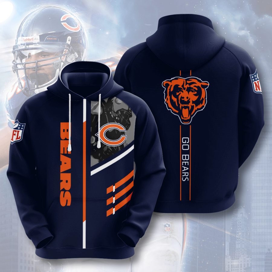 Sportswearmerch Chicago Bears NFL Go Bears Personalized Hoodie For Fan