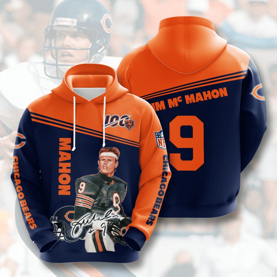 Sportswearmerch Chicago Bears NFL Jim McMahon Personalized Hoodie For Fan