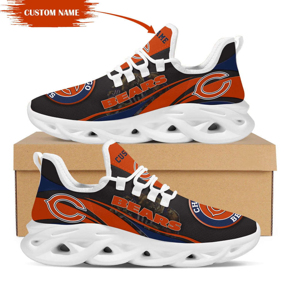 Sportswearmerch Chicago Bears NFL Max Soul Shoes Sneakers For Men And Women