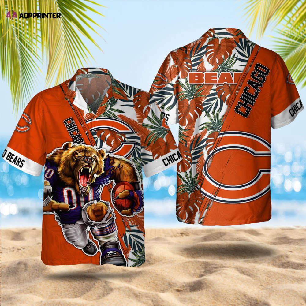 Sportswearmerch Chicago Bears NFL Personalized Hawaiian Shirt For Fan