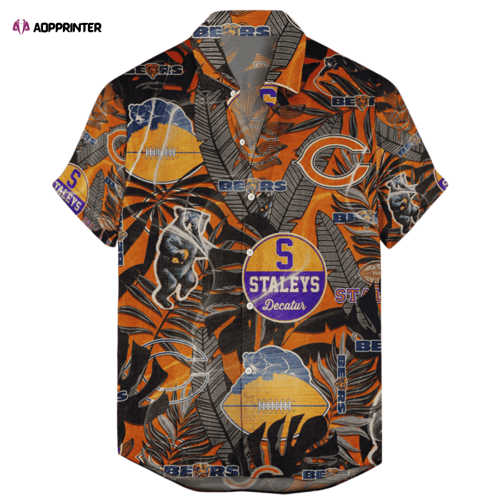 Sportswearmerch Chicago Bears NFL Personalized Hawaiian Shirt For Fan