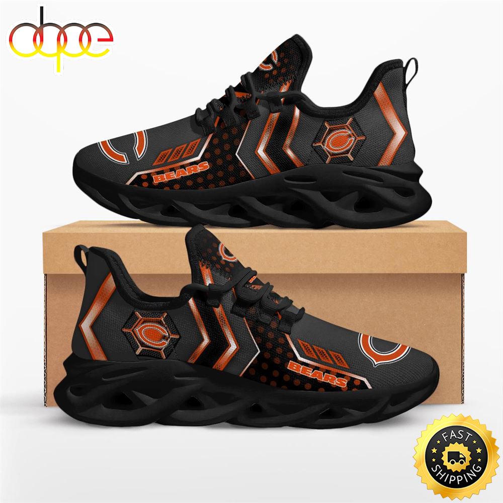 Sportswearmerch Chicago Bears NFL Pro Standard Max Soul Shoes Sneakers For Men And Women