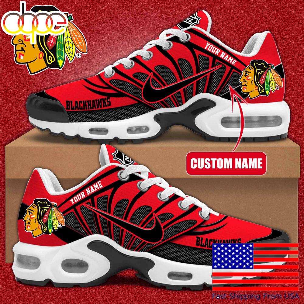Sportswearmerch Chicago Blackhawks NHL Max Soul Shoes Sneakers For Men And Women