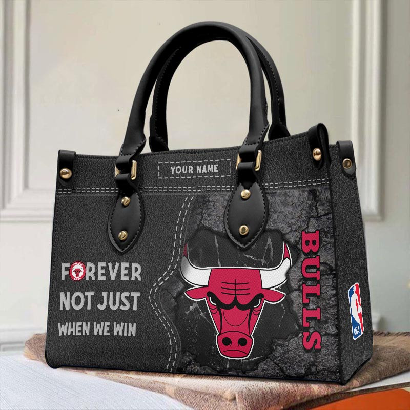 Sportswearmerch Chicago Bulls NBA Leather Handbag For Fan