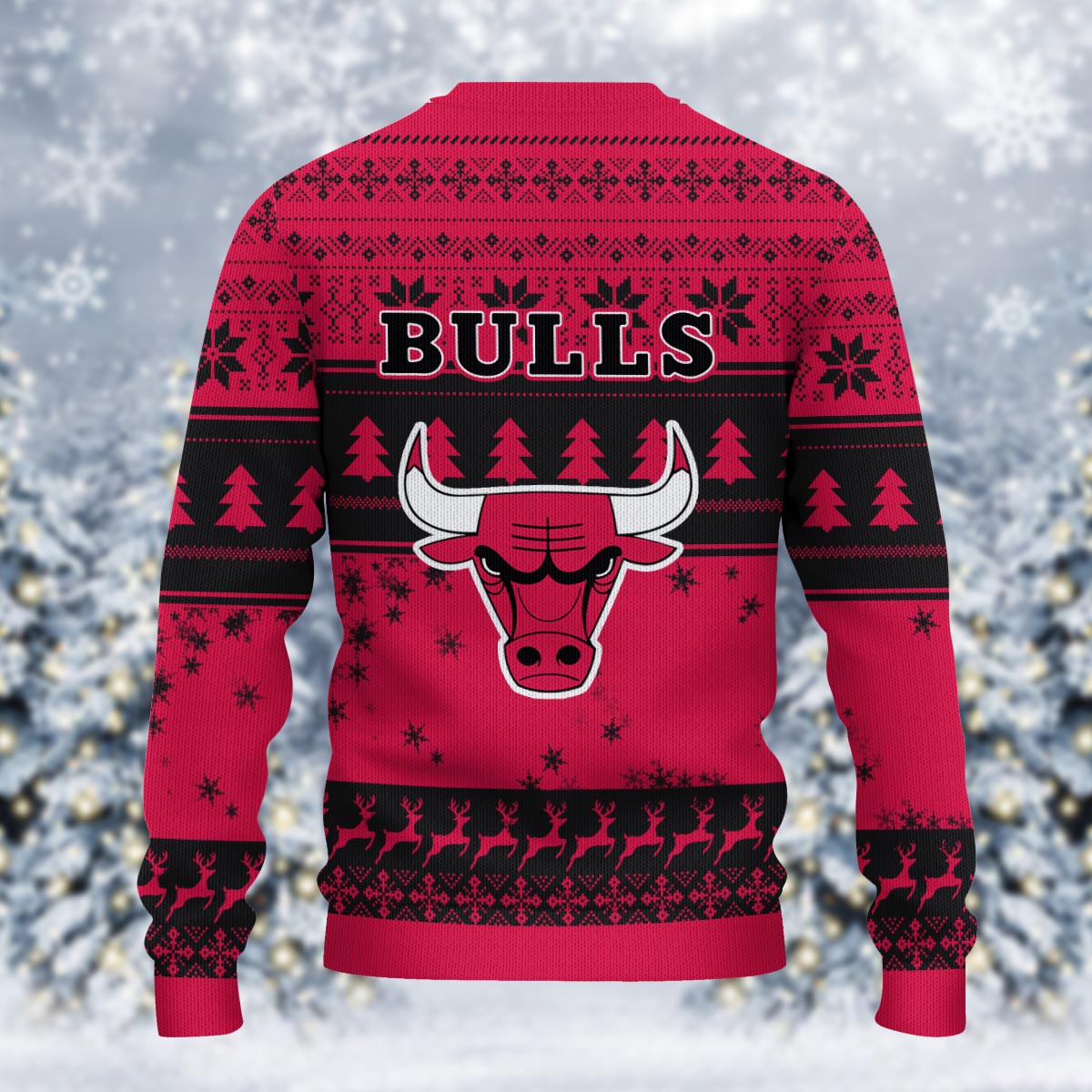 Sportswearmerch Chicago Bulls NBA x Grinch Christmas Ugly Sweater For Fans