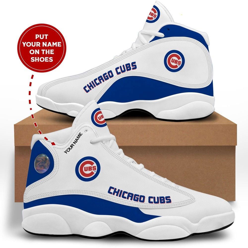 Sportswearmerch Chicago Cubs MLB AJ13 Sneakers Shoes For Men And Women