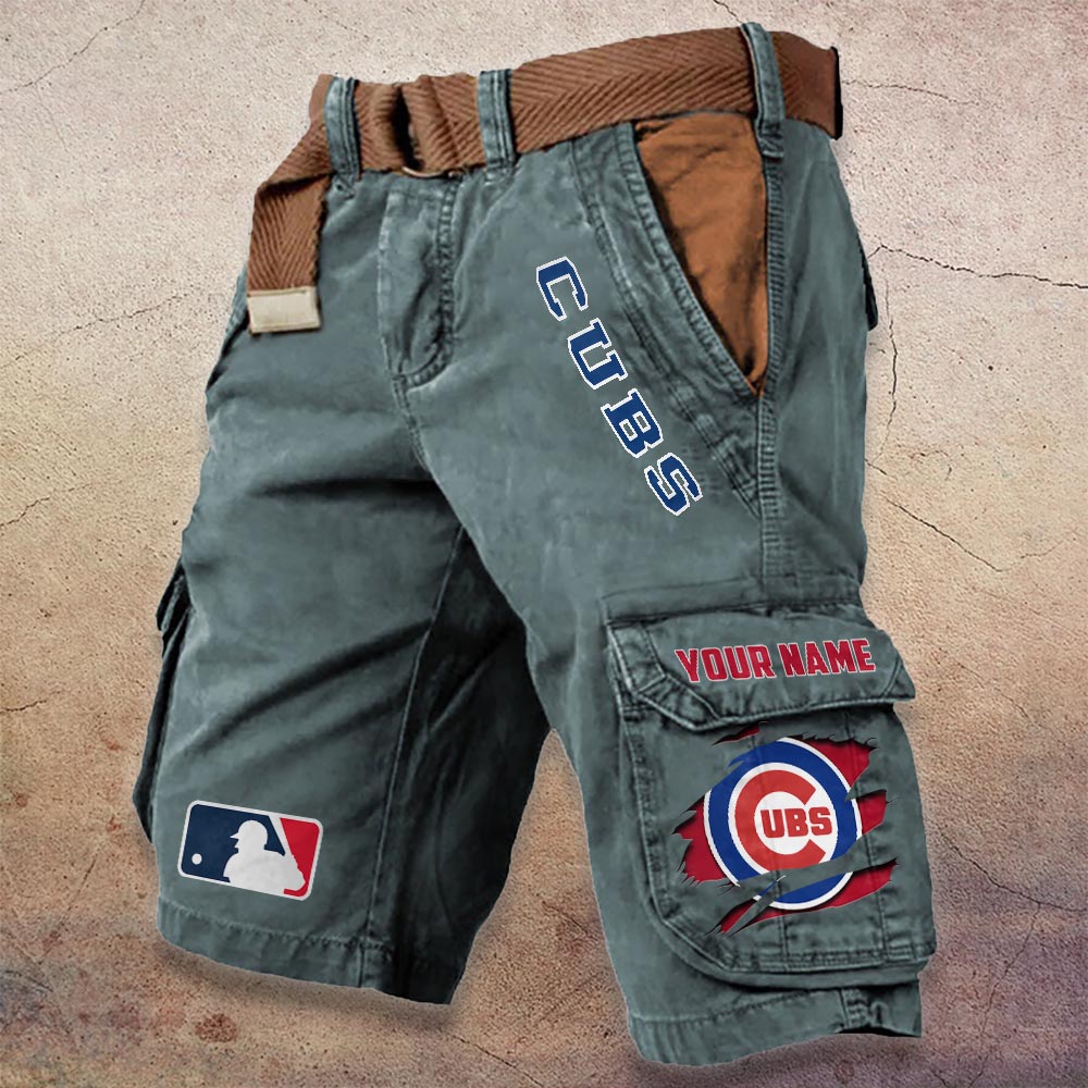 Sportswearmerch Chicago Cubs MLB Denim Short For Fan