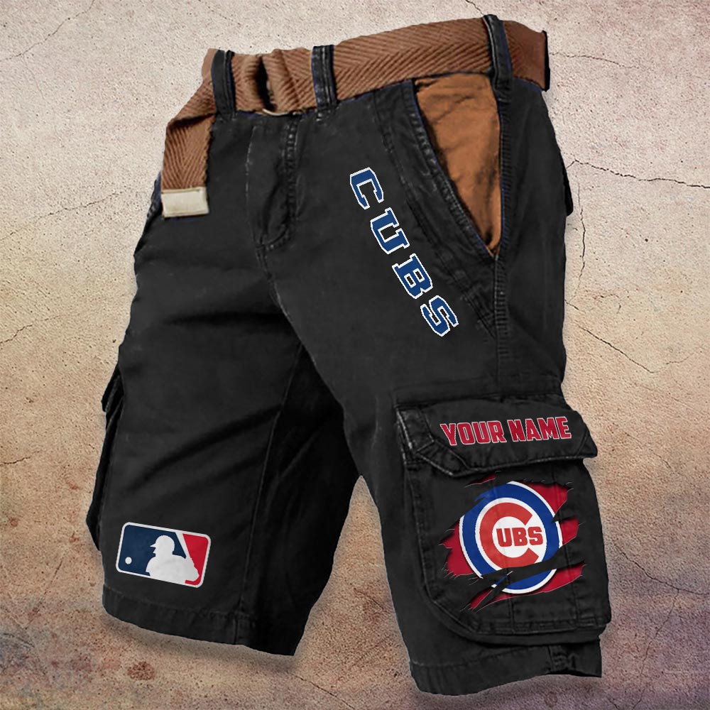 Sportswearmerch Chicago Cubs MLB Denim Short For Fan