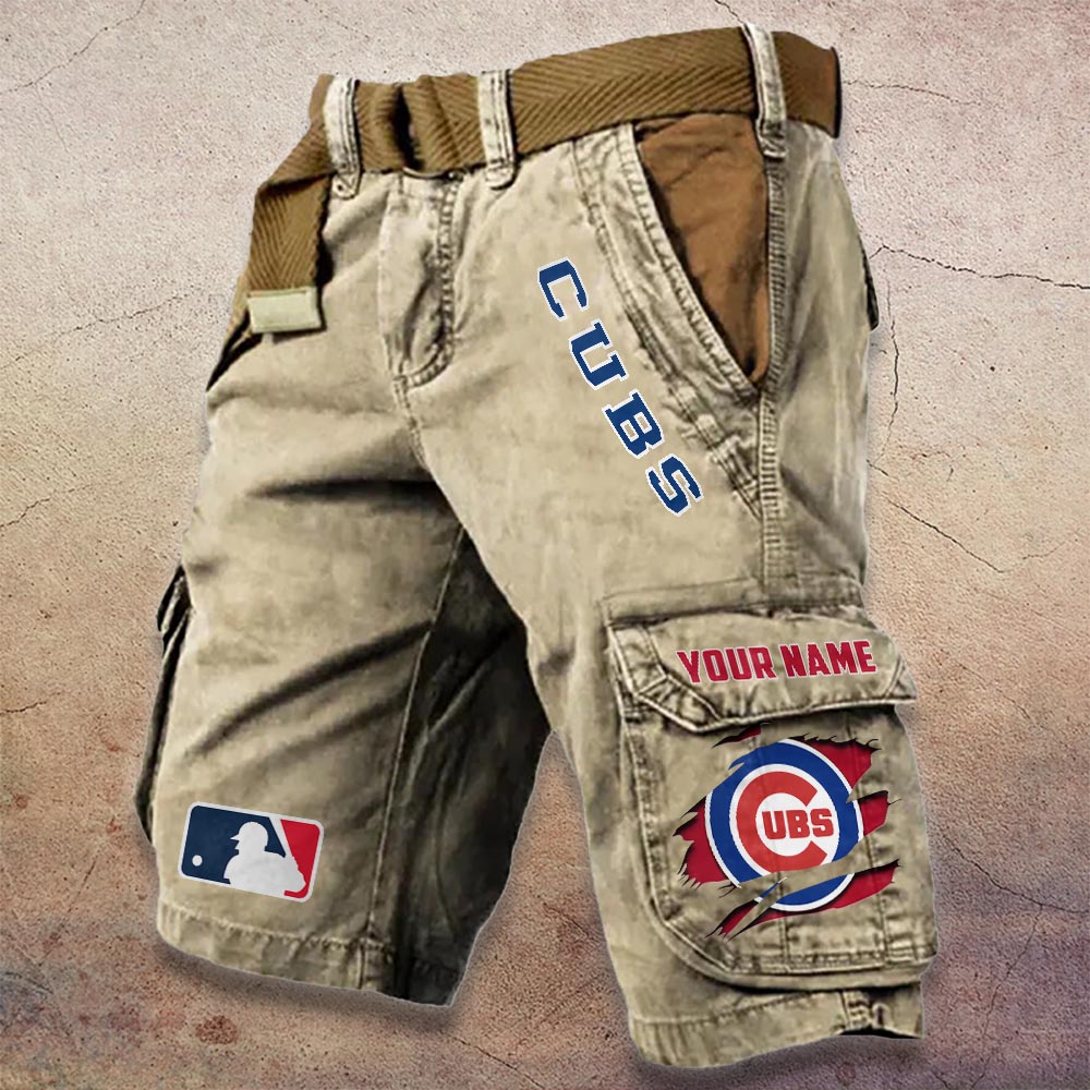 Sportswearmerch Chicago Cubs MLB Denim Short For Fan