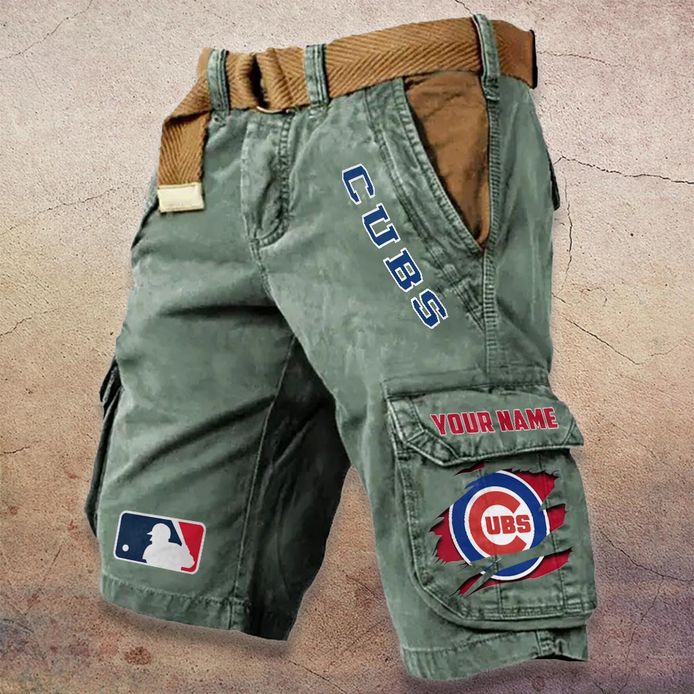 Sportswearmerch Chicago Cubs MLB Denim Short For Fan