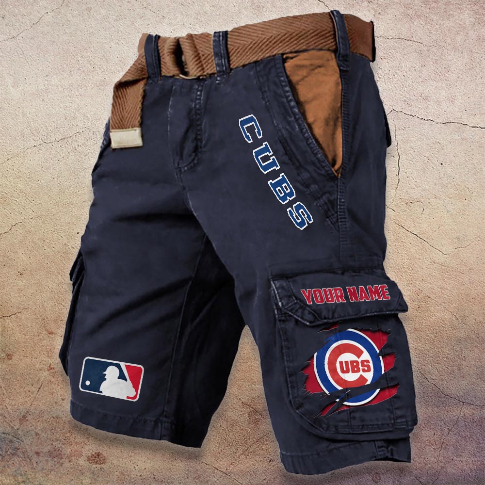 Sportswearmerch Chicago Cubs MLB Denim Short For Fan