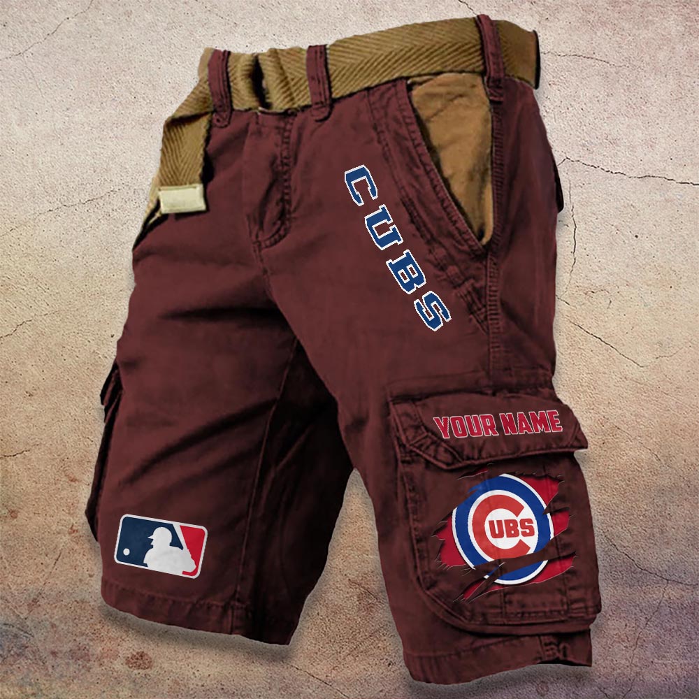 Sportswearmerch Chicago Cubs MLB Denim Short For Fan