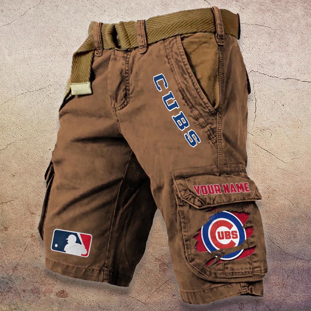 Sportswearmerch Chicago Cubs MLB Denim Short For Fan