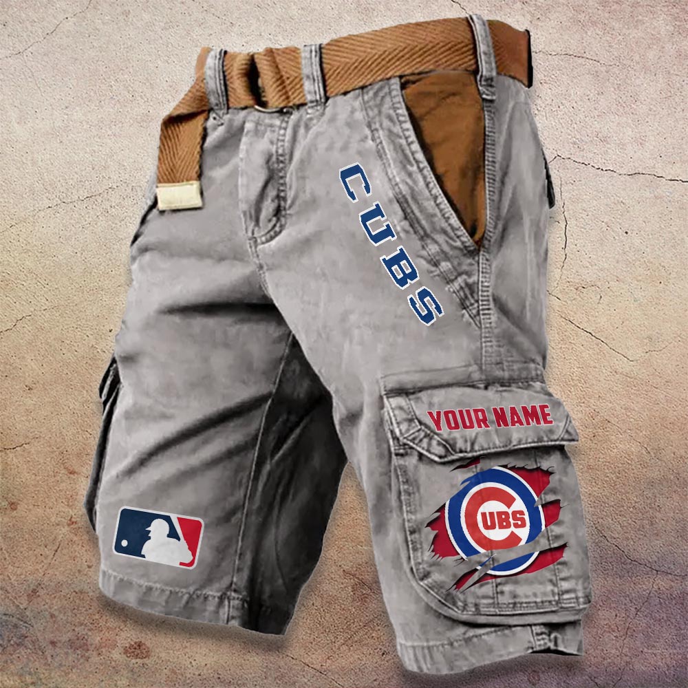 Sportswearmerch Chicago Cubs MLB Denim Short For Fan