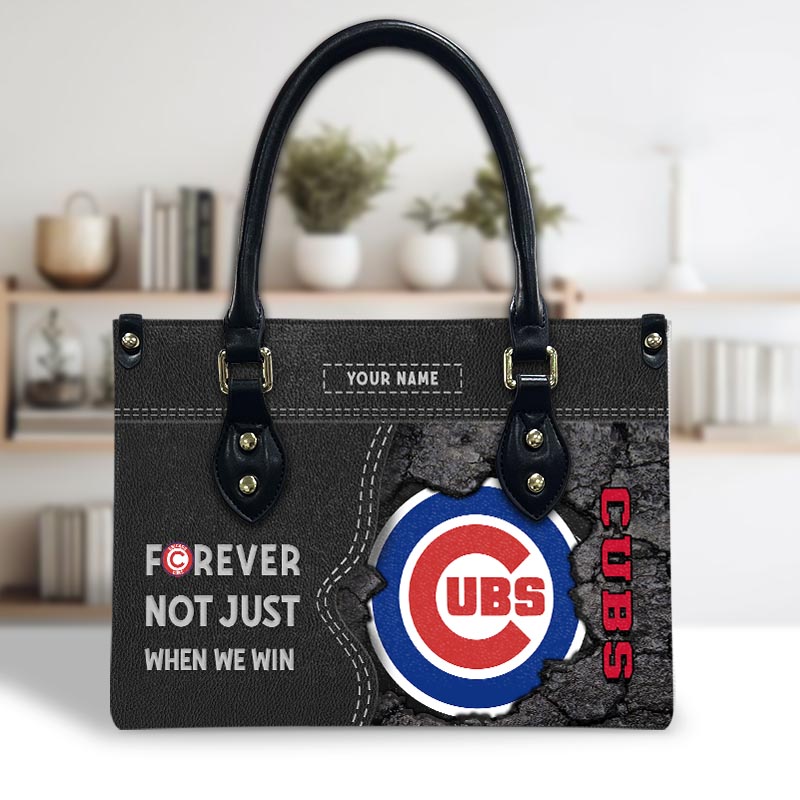 Sportswearmerch Chicago Cubs MLB Leather Handbag For Fan