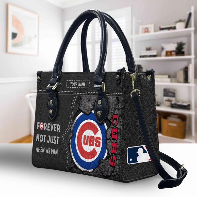 Sportswearmerch Chicago Cubs MLB Leather Handbag For Fan