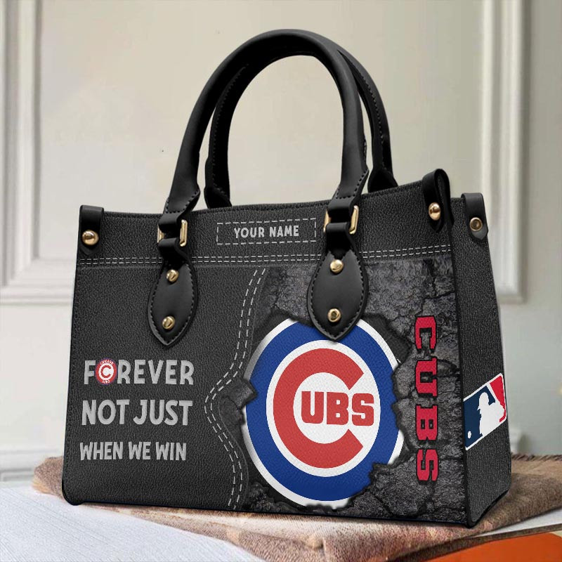 Sportswearmerch Chicago Cubs MLB Leather Handbag For Fan