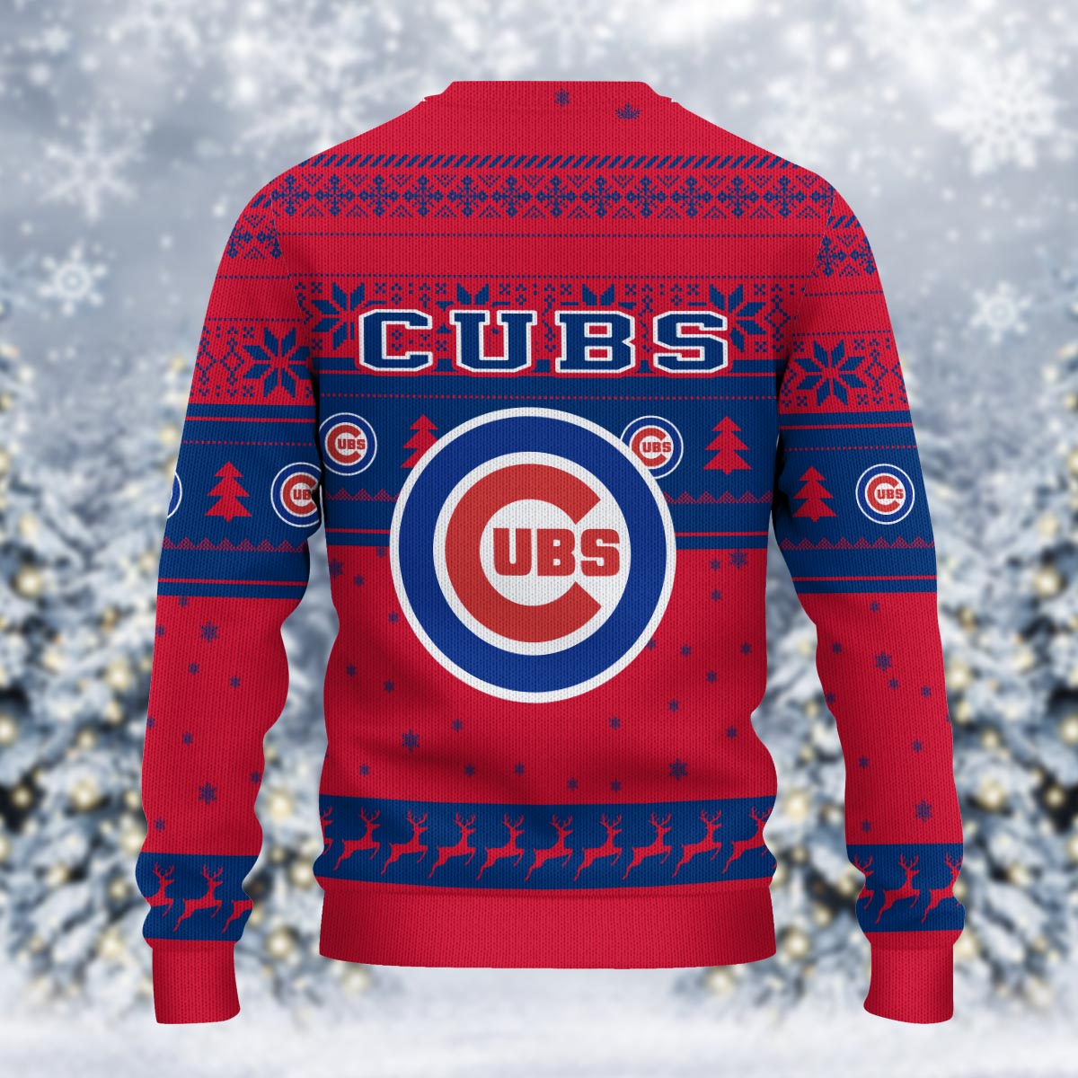 Sportswearmerch Chicago Cubs MLB x Grinch Christmas Ugly Sweater For Fans