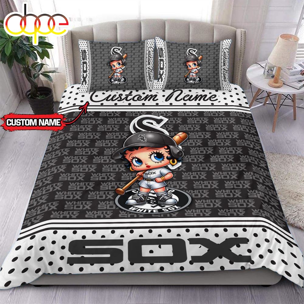 Sportswearmerch Chicago White Sox MLB Baseball Bedding Set For Fan