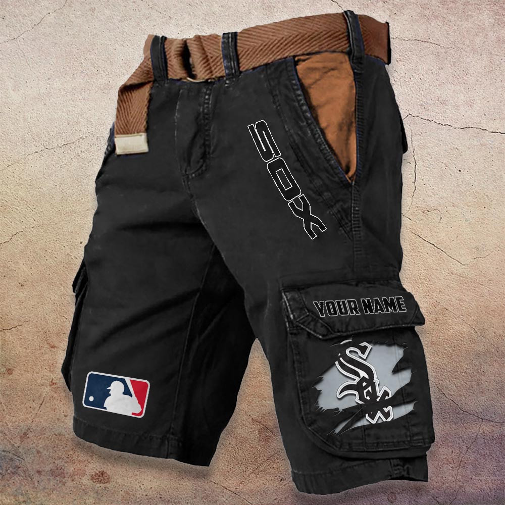 Sportswearmerch Chicago White Sox MLB Denim Short For Fan