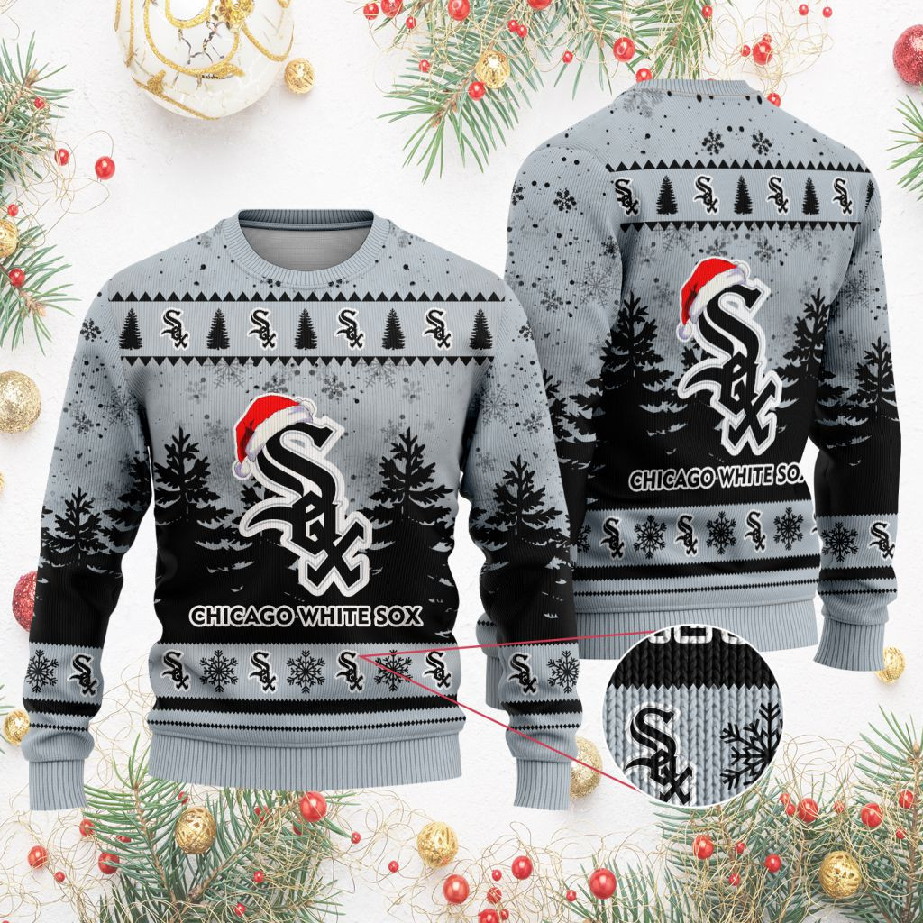 Sportswearmerch Chicago White Sox MLB Funny Christmas Ugly Sweater For Fans