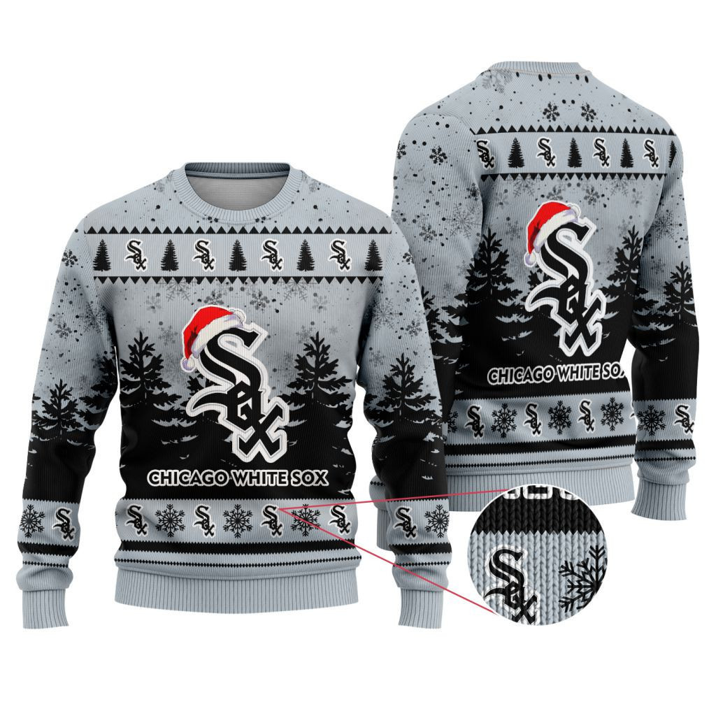 Sportswearmerch Chicago White Sox MLB Funny Christmas Ugly Sweater For Fans