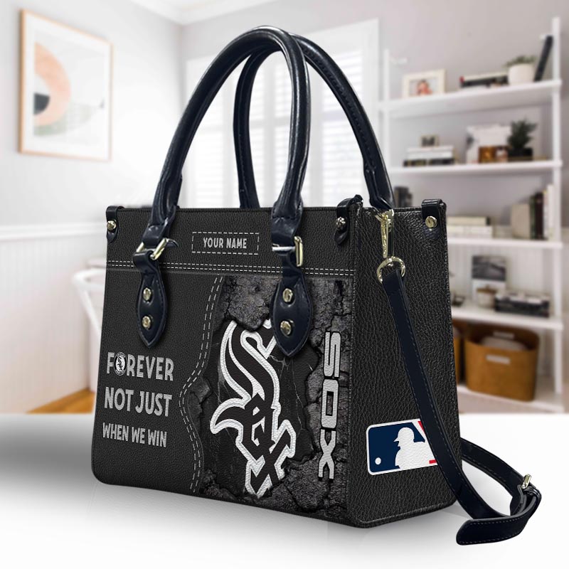 Sportswearmerch Chicago White Sox MLB Leather Handbag For Fan