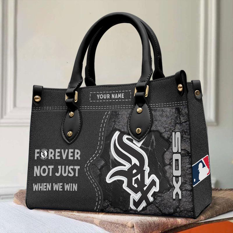 Sportswearmerch Chicago White Sox MLB Leather Handbag For Fan